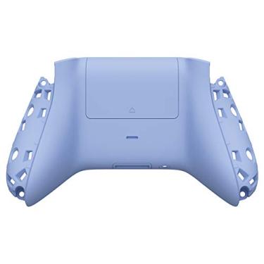 Imagem de eXtremeRate Capa inferior personalizada com toque suave violeta claro com capa de bateria para controle Xbox Series S/X – Controle e trilhos laterais não incluídos