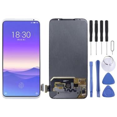 Imagem de YUNCHAO Acessórios telefônicos Tela LCD original para Meizu 16s com o Digitizer Full Monty Substituição do telefone celular