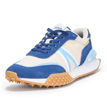 Imagem de Lacoste Tênis feminino L-Spin Deluxe, Branco/Azul-marinho, 37 BR