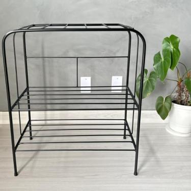 Imagem de Estante Discos Lps Vinil Vitrola Preto