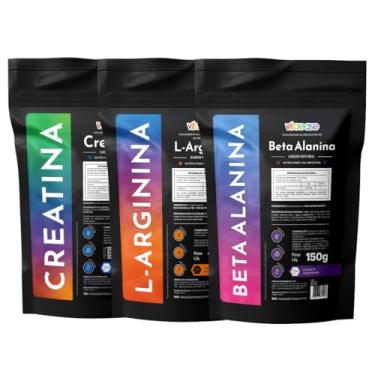 Imagem de Creatina - L-Arginina - Beta-Alanina | 150g | vitaease (150g, Sem sabor)