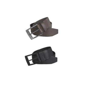 Imagem de Kit Cinto Esportivo Masculino Elástico Couro Resistente - Lander Calça