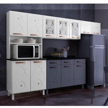 Imagem de Cozinha De Aço Compacta Telasul Mirage 3 Peças Branco