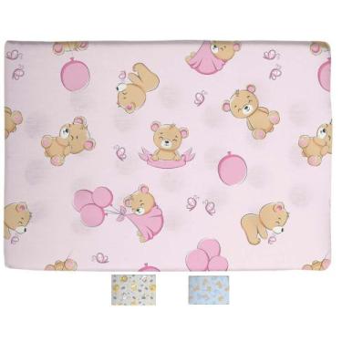 Imagem de Travesseiro antissufocante bebê estampado - INCOMFRAL, FEMININO-MENINA