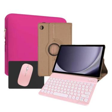 Imagem de Kit Tab A9 ou A9 Plus com Capa, Teclado, Mouse e Case - DaiCase, A9 8.