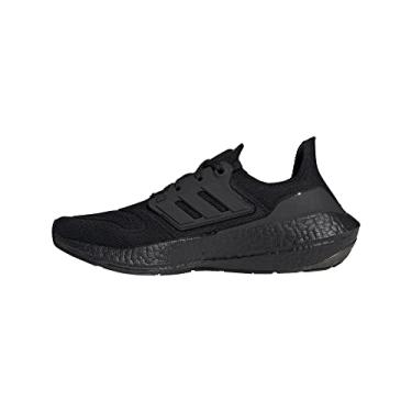 Imagem de adidas Tênis de corrida masculino Ultraboost 22, Preto/Preto/Preto, 6
