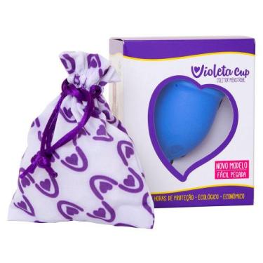 Imagem de Coletor Menstrual Violeta Cup  Azul Tipo B, 1 Un