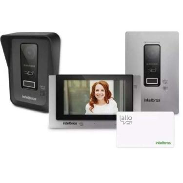 Imagem de Videoporteiro WiFi Allo wT7 Intelbras com Tela Touch 7 e Acesso Remoto