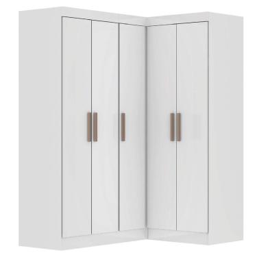 Imagem de Guarda Roupas Modulado de Canto Madrid com 5 Portas Maxel