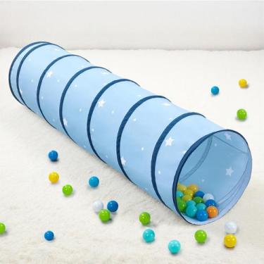 Imagem de Tunnel Toy WeHouse Tecido de pele de pêssego para crianças 175x46cm - 