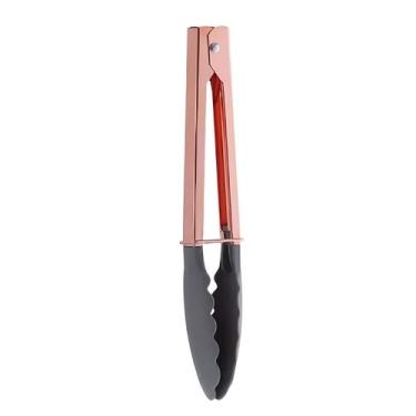 Imagem de Pegador Universal Cozinha 23cm Nylon Cinza Cabo Rose - Paramount