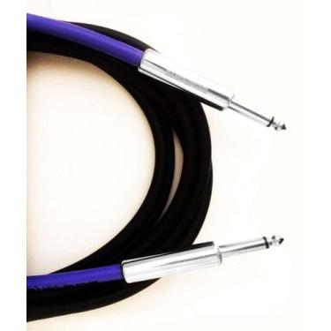 Imagem de Cabo Tecniforte Rai Emborrachado Plugue P10/p10  3,05m R10ni