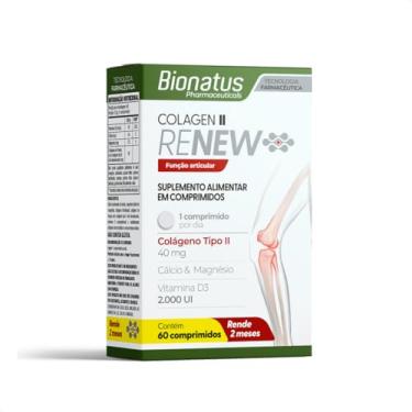 Imagem de Colageno Tipo II Colagem Renew Suplemento Alim. 60 Cápsulas