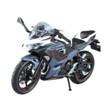 Imagem de Brinquedo De Motocicleta Em Escala 1:12 Kawasaki 400 H2R S1000RR Em Li
