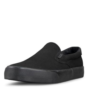 Imagem de Lugz Tênis masculino Clipper clássico sem cadarço, Preto/preto, 42