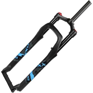 Imagem de Garfo de suspensão de bicicleta gordo, garfo de bicicleta de 135 mm, garfo de suspensão de amortecedor de ar para ciclismo, neve Mtb Moutain 20/67.3 cm, B, 66 pol