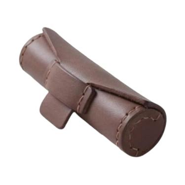 Imagem de oshhni Mini bolsa para batom, estojo compacto multifuncional à prova de poeira, organizador de cosméticos, mini porta-bálsamo labial, 8,9 cm x 4,9 cm