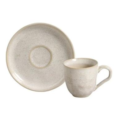 Imagem de Conjunto com 6 Xícaras de Café com Pires Bio Latte 120ml Porto Brasil