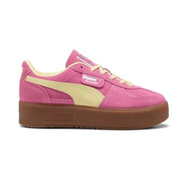 Imagem de PUMA Tênis feminino Palermo Elevata, Posie rosa/lua dourada, 39