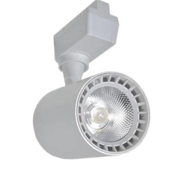 Imagem de Spot Led Para Trilho Branco 20W 3000K Luz Amarela JNG, 3