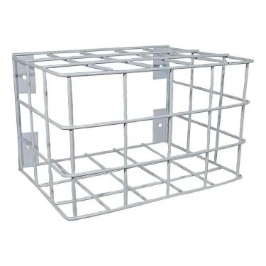 Imagem de 2X Grade De Proteção Tipo Gaiola Branca Quadrada Para Câmera