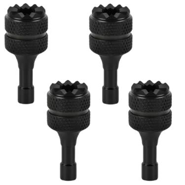 Imagem de NICECRAFT 4 Pcs Aluminum Alloy Remote Controller Sticks Joystick for DJI RC/RC2 for Mini 3/Mini 3 Pro/Mini 4 Pro/Air 3/3S/Air 2S/Neo/Mavic 4 Pro/Mavic 3/Mavic 3 Pro/Mavic 3 Drone Replacement (Black)