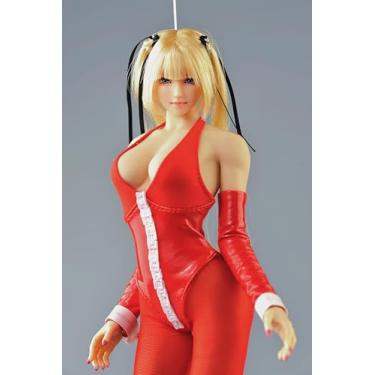 Imagem de ATSTORYTIDE 1/6 Ratio of Women's Clothing，Sexy Dress, Sexy Short Skirt, Revealing Chest Set, Rabbit Costume (red)