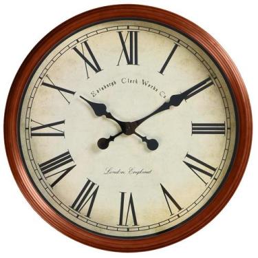 Imagem de Relógio Romano De Parede Classico Sala Escritorio - Home