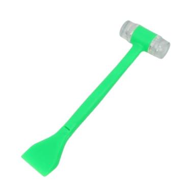 Imagem de FashionCha Martelo de Cabeça Dupla, Dupla Face, Martelo de Borracha Multiuso para Artesanato, Decoração de Interiores, Instalação de Ferramentas, 2 in 1, Tamanho real