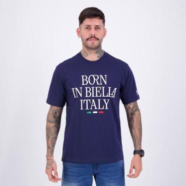 Imagem de Camiseta Fila Comfort Born In Biella Marinho, G