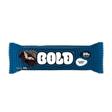 Imagem de Barra de Proteína Bold Tube Sabor Cookies Black com 20g de Proteína 60g