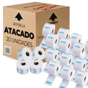 Imagem de Gola higiênica 20 rolos  2.000 cerdas descartáveis - combos - FOX FOR 