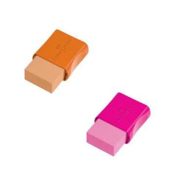 Imagem de Borracha Faber Castell Max Tons Pastel Neon Preta Branca Unidade/Kit -