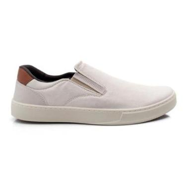 Imagem de Tênis Masculino Iate Slip On Sapatênis Casual Confortável Macio Leve Estiloso Trabalho-Masculino