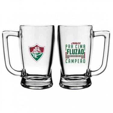Imagem de Caneca de Chopp Times de Futebol 340ml Oficial Licenciada - ALLMIX, Fl