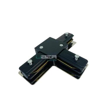 Imagem de Conector Emenda T Para Trilho Eletrificado - Preto