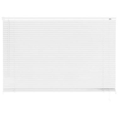 Imagem de Persiana Horizontal de PVC Branca 25 mm e 120 x 130 cm - PR2904-2 - PINCEIS ATLAS