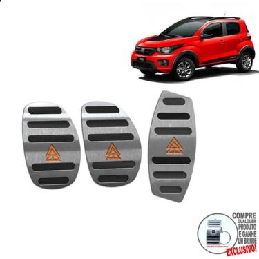 Imagem de Pedaleira Manual Fiat Mobi Trekking 2021 2022/ Preto