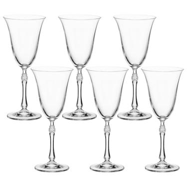 Imagem de Taça De Cristal Bohemia Para Vinho 350Ml Parus 6 Peças