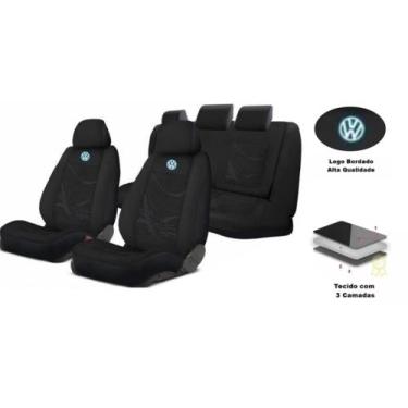 Imagem de Personalize Seu Jetta: Capas de Bancos 2020-2023 + Volante e Chaveiro 