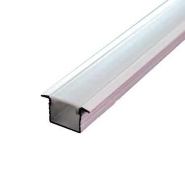 Imagem de Perfil para Fita LED Foxlux - Branco - 24 X 14 X 3000mm