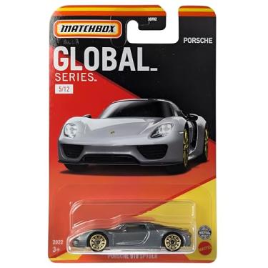 Imagem de Carrinho Matchbox Global Series (2022) Silver Porsche 918 Spyder - HLH40