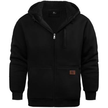Imagem de Moletons para homens GEEK LIGHTING Heavyweight Fleece 2GG pretos