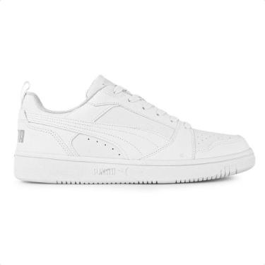 Imagem de Tênis Puma Rebound V6 Low Bdp Masculino, 40, Branco, Branco