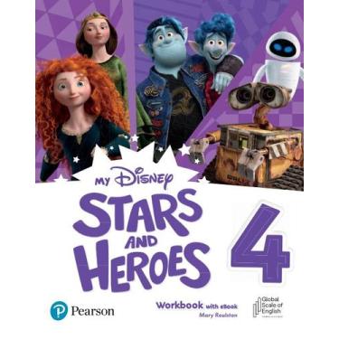 Imagem de Livro - My Disney Stars & Heroes Level 4 Workbook With Ebook
