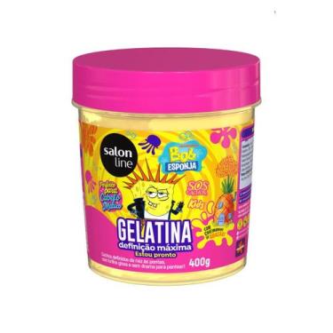 Imagem de Salon Line Gelatina S.O.S Cachos Bob Esponja 400g Definição Máxima