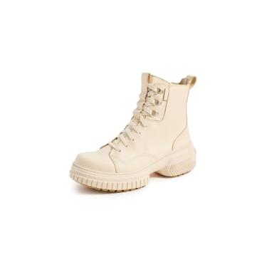 Imagem de Sorel Bota feminina Ona Ave Lace Wp Fashion, Branco mel/sal marinho, 34