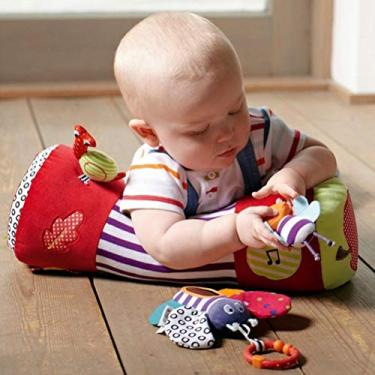 Imagem de Generic Rolo de Engatinhar para Bebês, Exercícios Musculares de Travesseiro de Rolamento Recheado para Casa (Colorido)