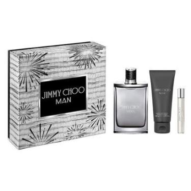 Imagem de Kit Jimmy Choo Edt Perfume Masculino 100Ml + Sabonete Líquido 100Ml + Miniatura 7,5Ml-Masculino