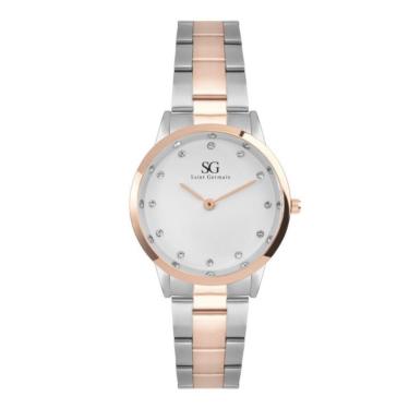 Imagem de Relógio feminino Belmont diamond bicolor 32mm Saint Germain-Feminino